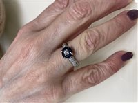 Anneau Salvini Femme in Or Zaffiro 0.870 Ct 20915339 - 20915339